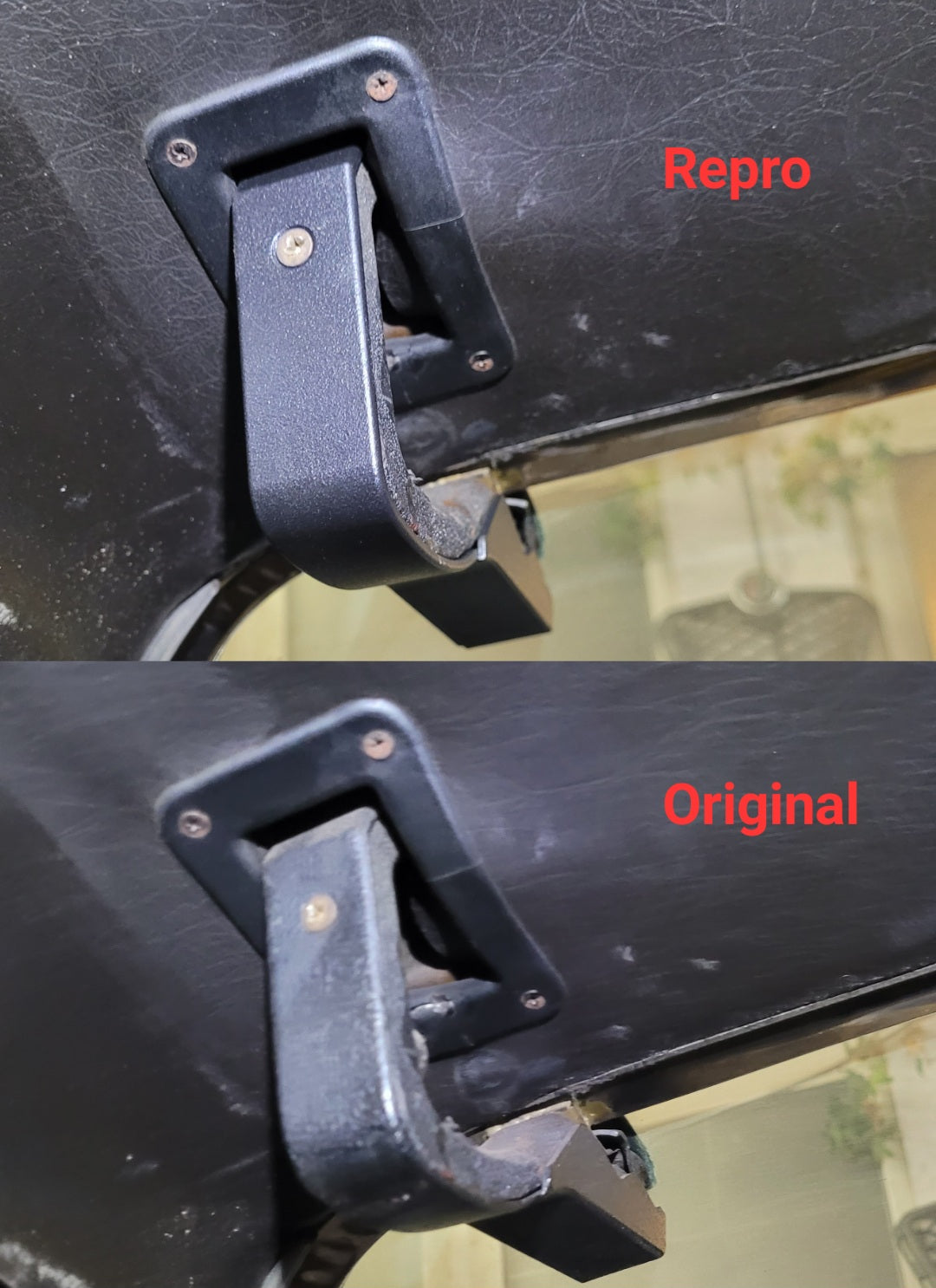 Alfa Romeo Montreal hinge covers