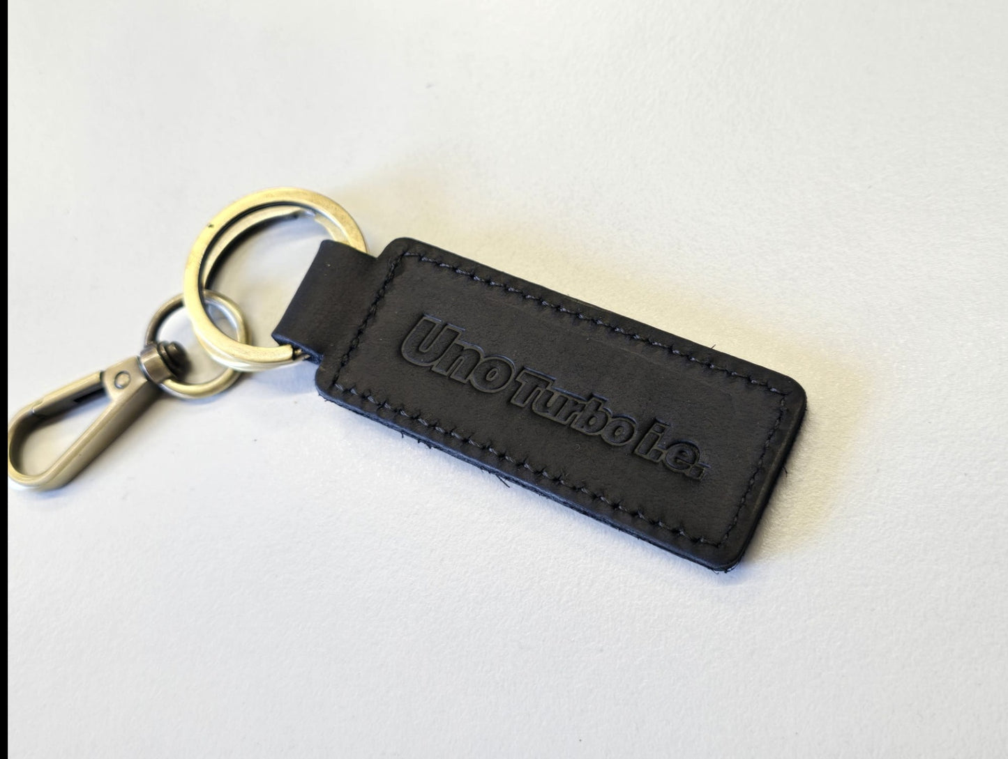 Keychain black Uno Turbo / Schlüsselanhänger Schwarz
