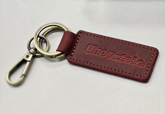 Keychain wine red Uno Turbo / Schlüsselanhänger Weinrot